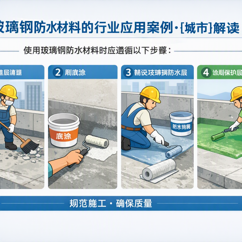 玻璃钢防水材料的行业应用案例,常州解读