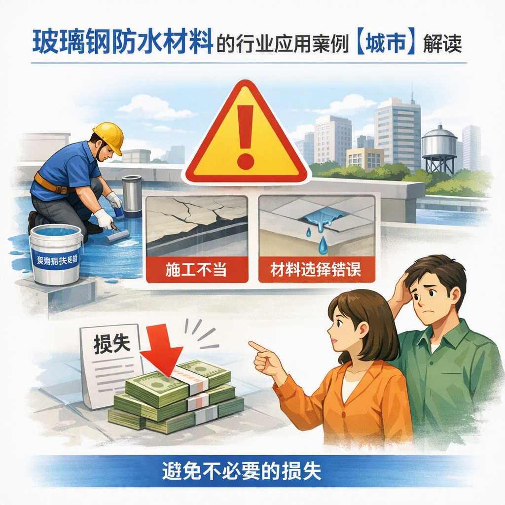 玻璃钢防水材料的行业应用案例,常州解读