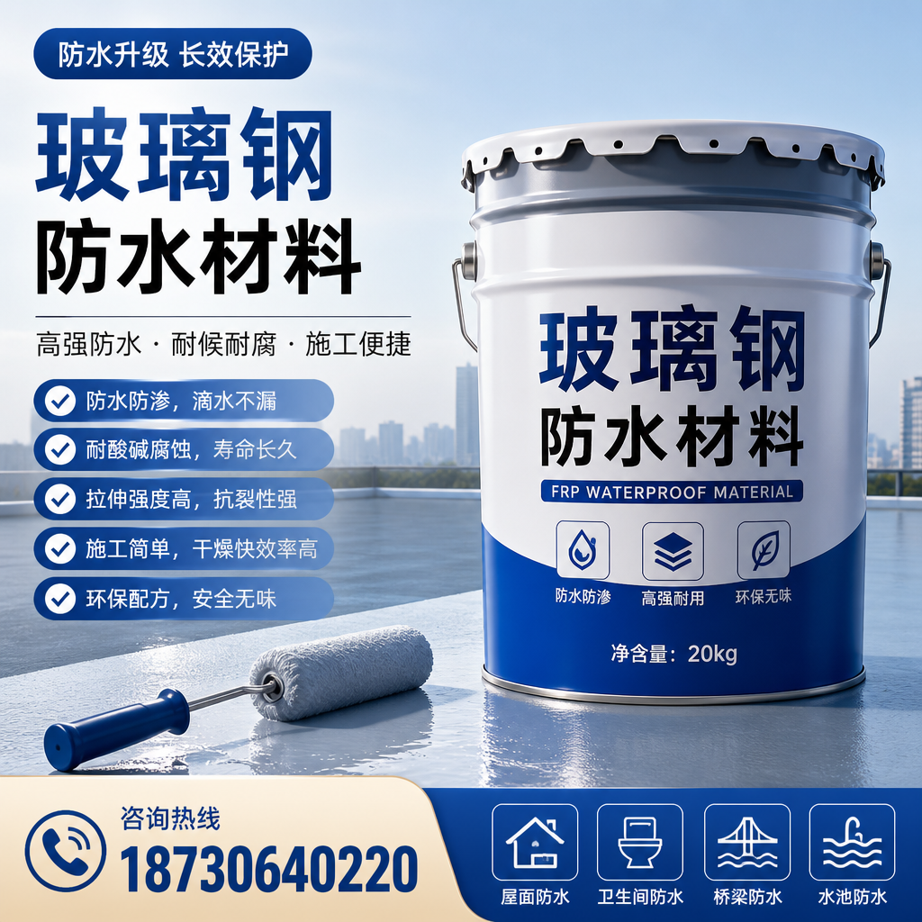 专家解析：玻璃钢防水材料的市场前景分析在 常州