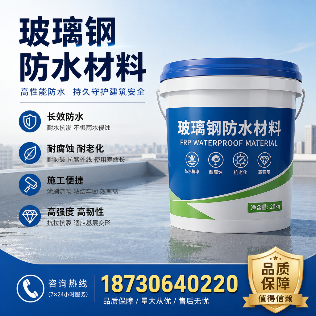 专家解析：玻璃钢防水材料的市场前景分析在 常州